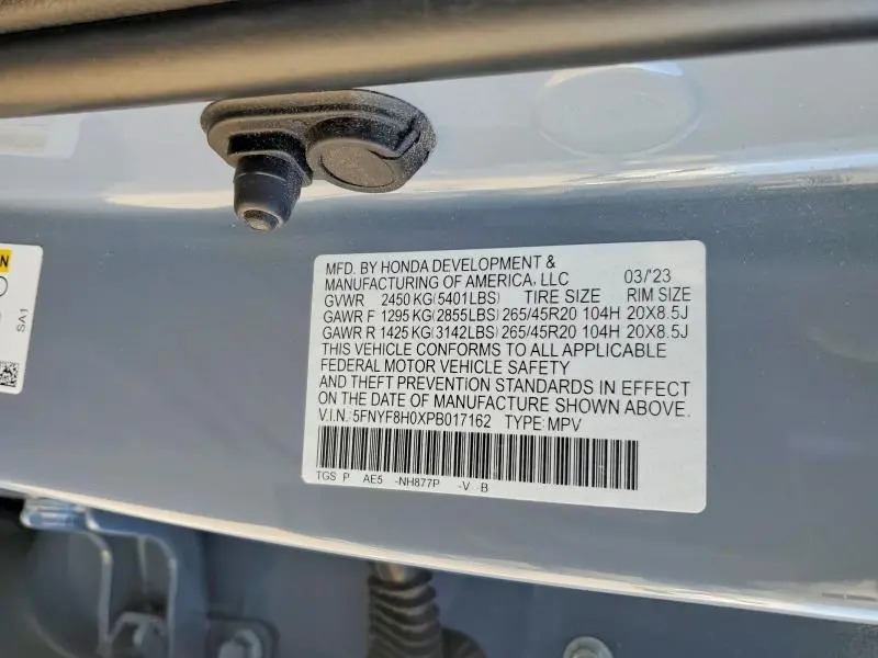 2023 HONDA PASSPORT ELITE  
