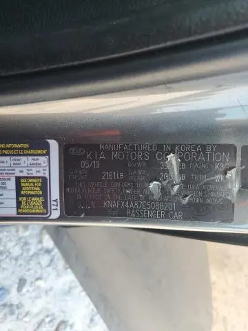 2014 KIA FORTE EX  