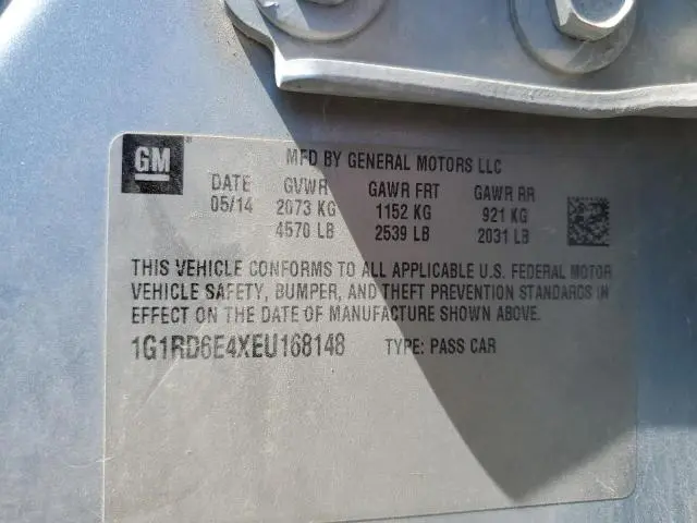 2014 CHEVROLET VOLT   