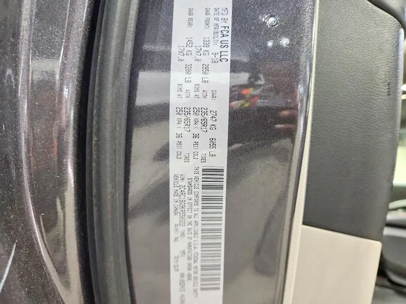 2019 CHRYSLER PACIFICA TOURING L  