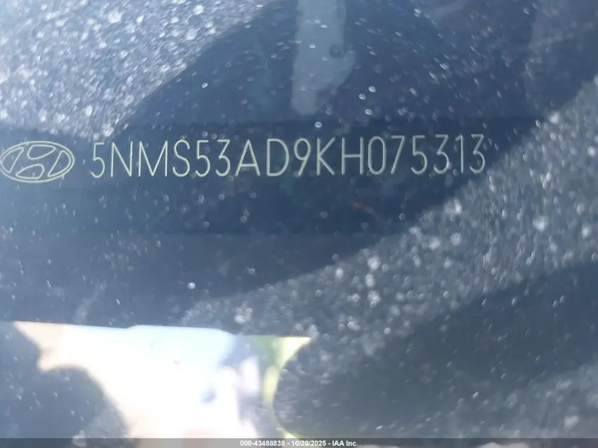 2019 HYUNDAI SANTA FE LIMITED