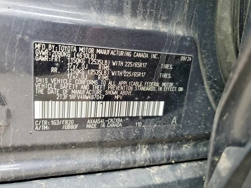 2024 TOYOTA RAV4 LE  