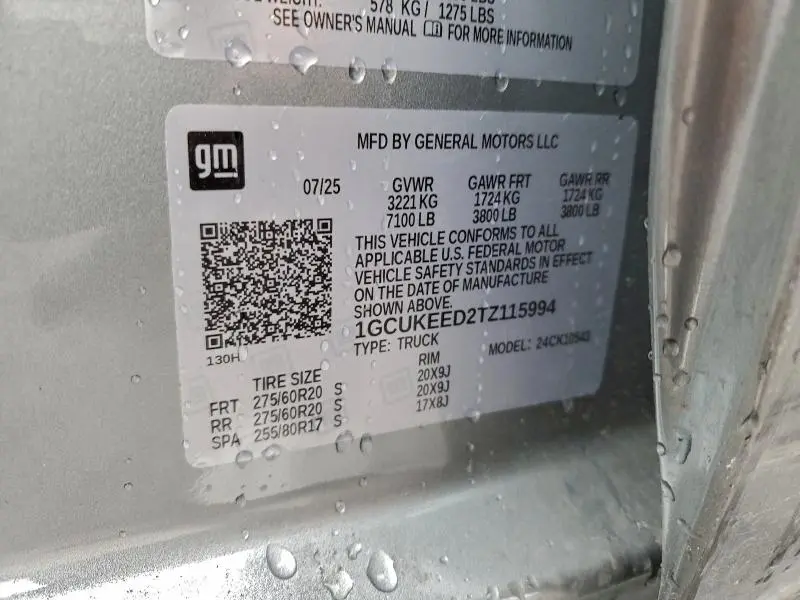 2026 CHEVROLET SILVERADO K1500 RST  