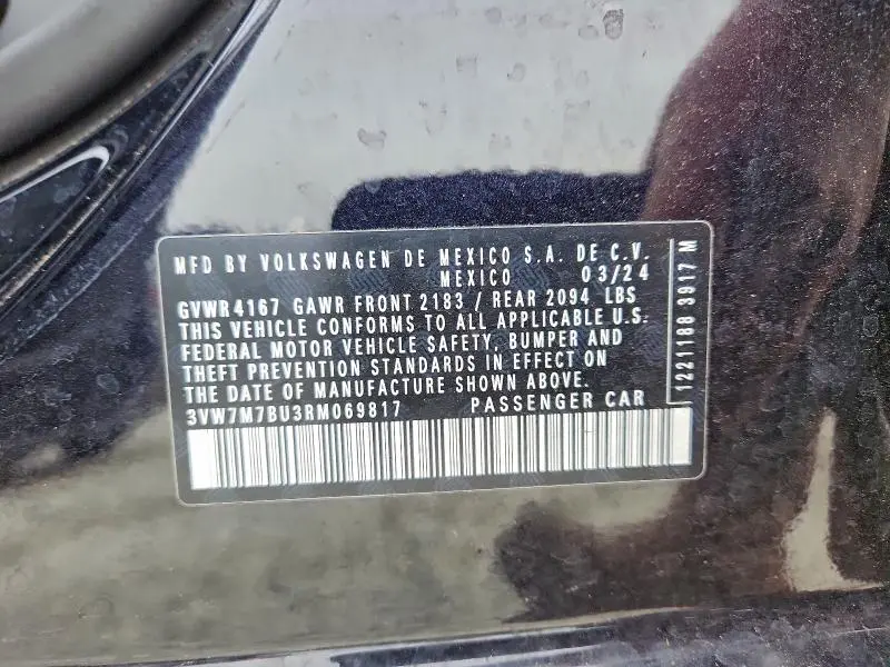 2024 VOLKSWAGEN JETTA SE  