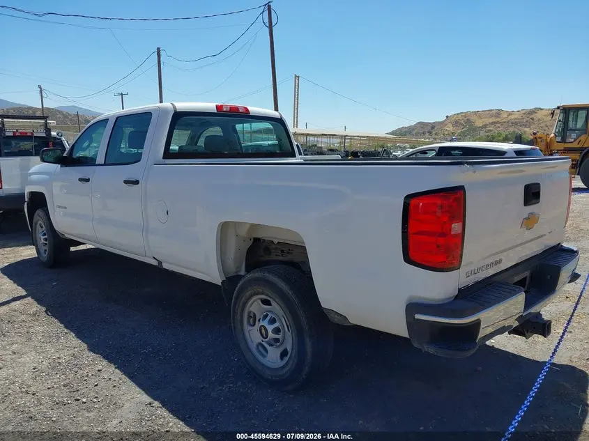 2018 CHEVROLET SILVERADO 2500HD WT