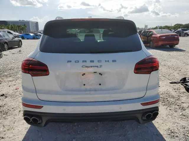 2017 PORSCHE CAYENNE S  