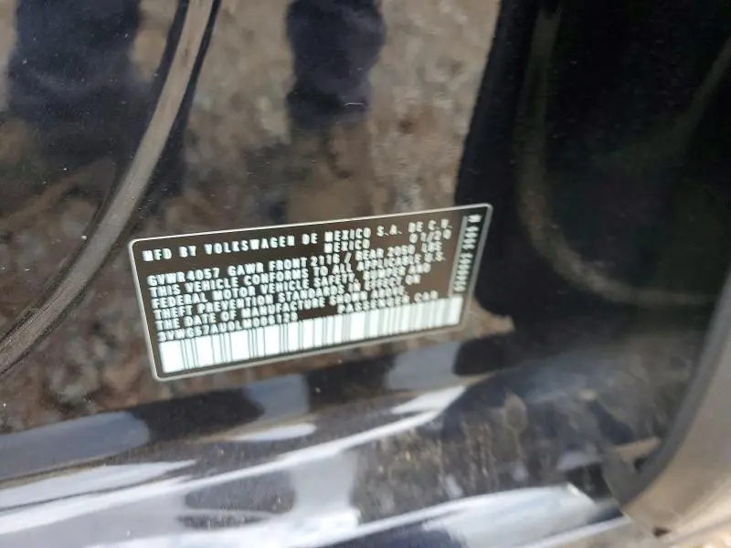 2020 VOLKSWAGEN GOLF   