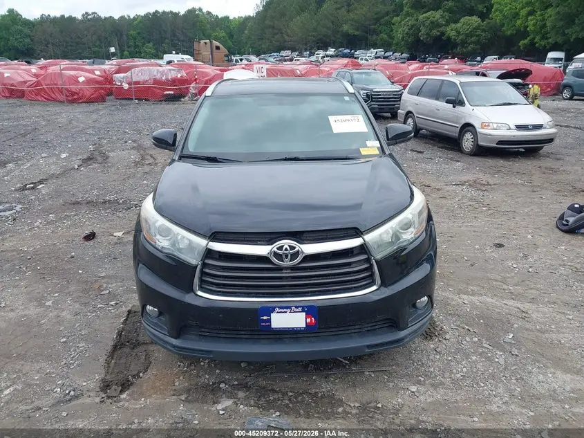 2016 TOYOTA HIGHLANDER XLE V6