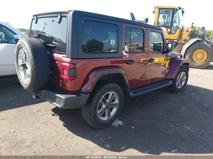 2022 JEEP WRANGLER UNLIMITED SAHARA 4X4