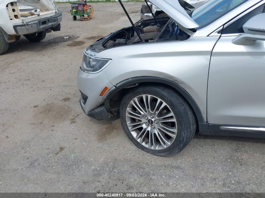 2018 LINCOLN MKX RESERVE