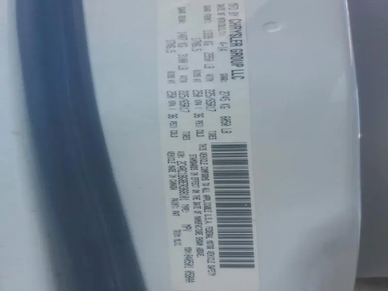 2014 CHRYSLER TOWN & COUNTRY TOURING  