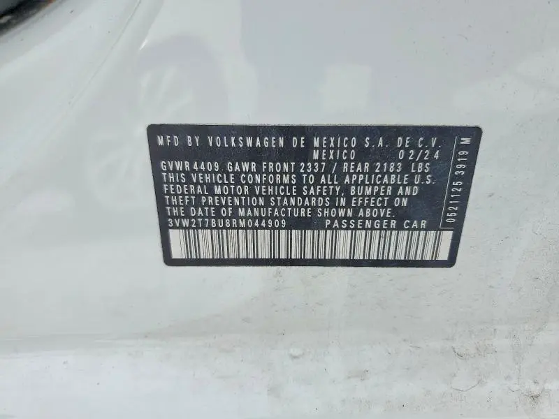 2024 VOLKSWAGEN JETTA GLI AUTOBAHN  