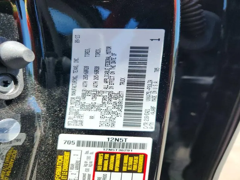 2024 TOYOTA TUNDRA CREWMAX LIMITED  