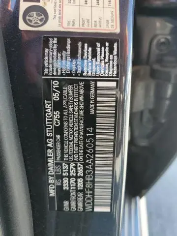 2010 MERCEDES-BENZ E 350 4MATIC  