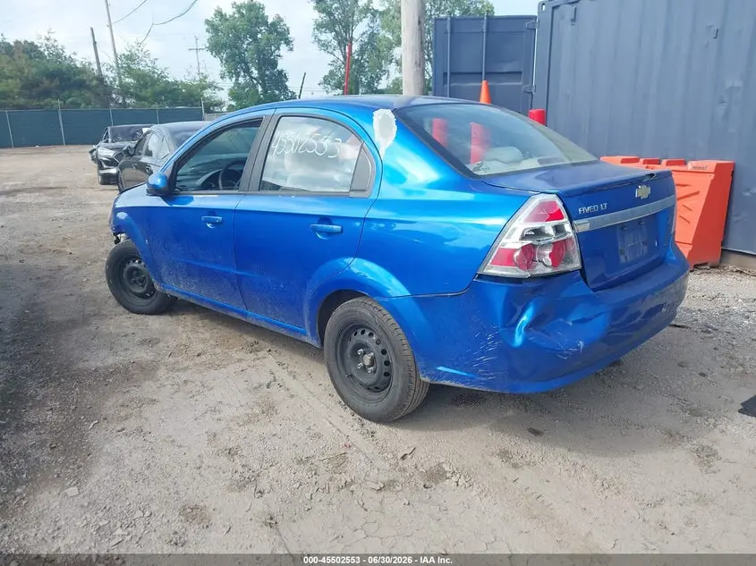2011 CHEVROLET AVEO 1LT
