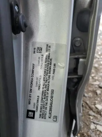 2018 CHEVROLET SPARK LS  