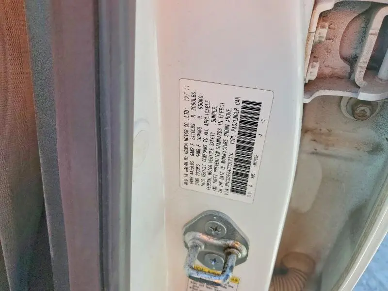 2012 ACURA TSX TECH  