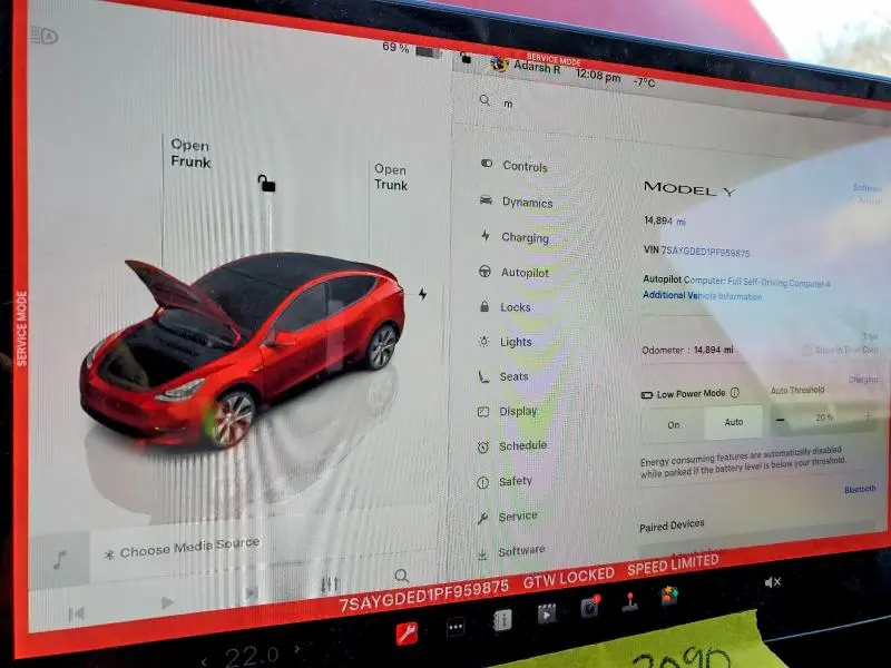 2023 TESLA MODEL Y   