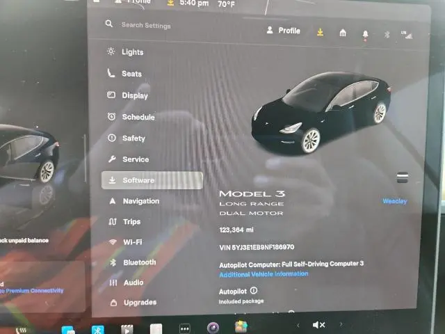 2022 TESLA MODEL 3   