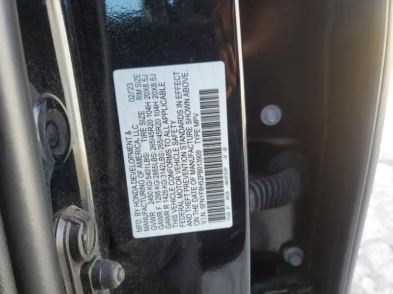 2023 HONDA PASSPORT EXL  