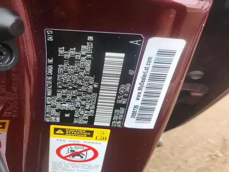 2013 LEXUS RX 350 BASE  