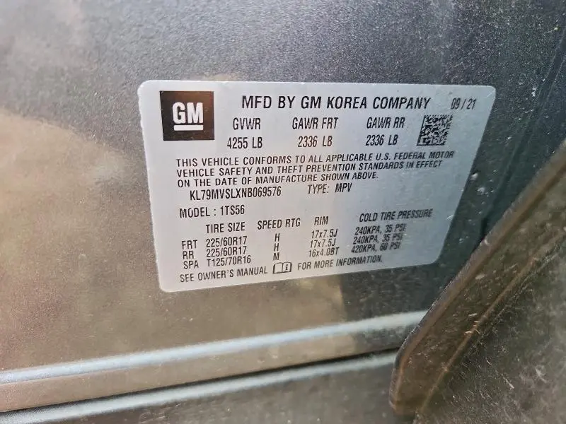 2022 CHEVROLET TRAILBLAZER ACTIV  