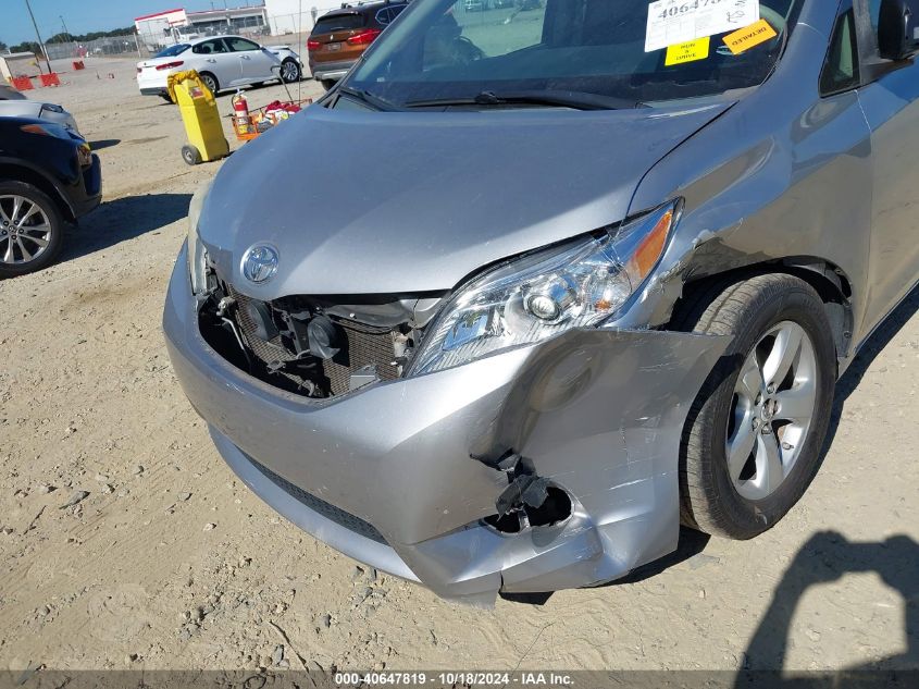 2011 TOYOTA SIENNA LE V6