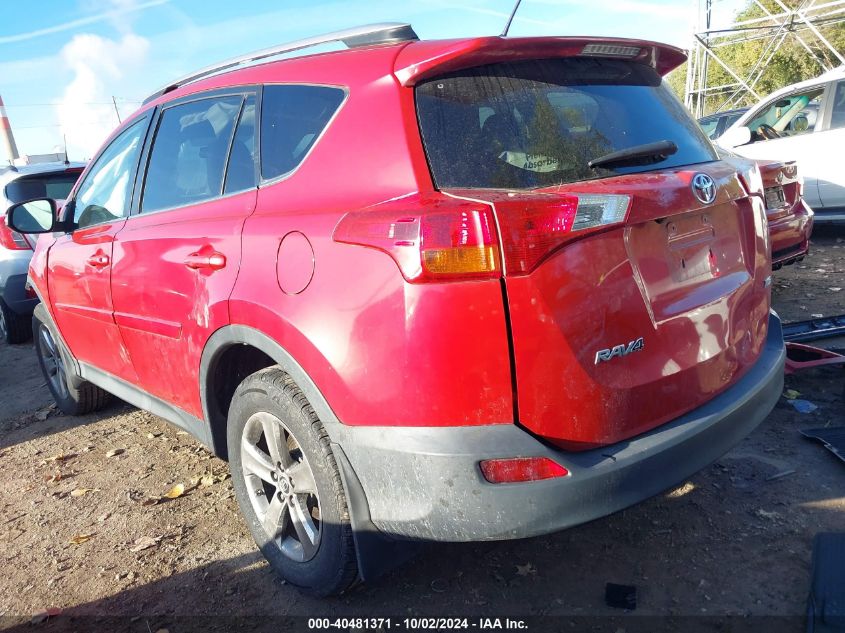 2015 TOYOTA RAV4 XLE