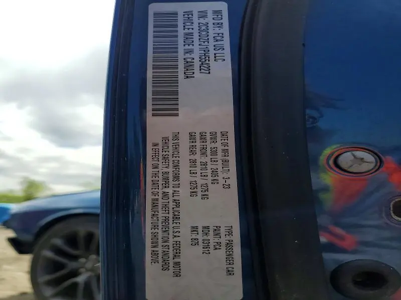 2023 DODGE CHALLENGER R  