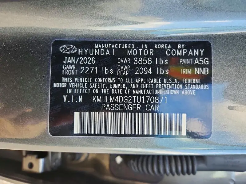 2026 HYUNDAI ELANTRA SEL SPORT  