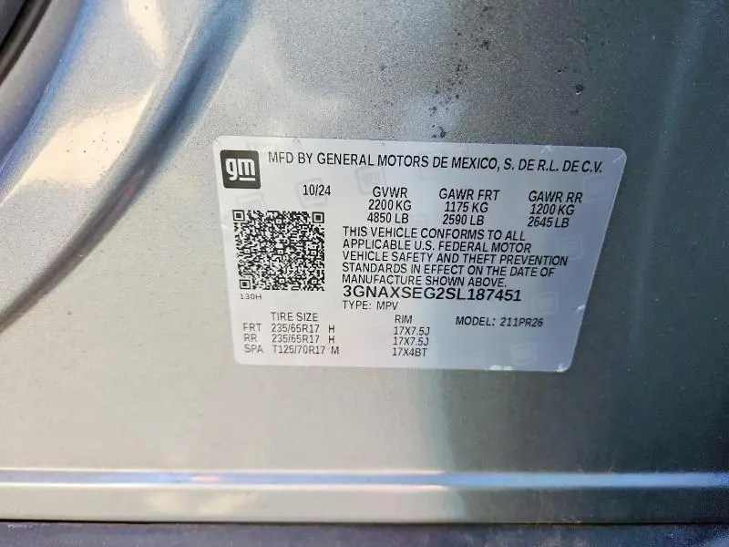 2025 CHEVROLET EQUINOX ACTIV  