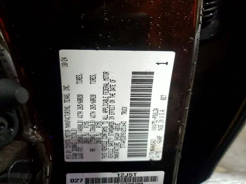 2025 TOYOTA TUNDRA LIMITED  