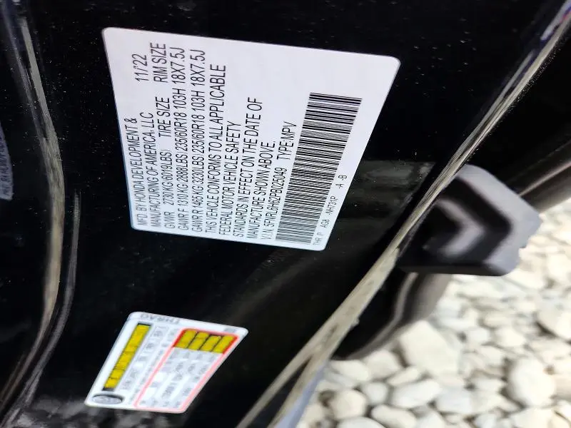 2023 HONDA ODYSSEY EXL  