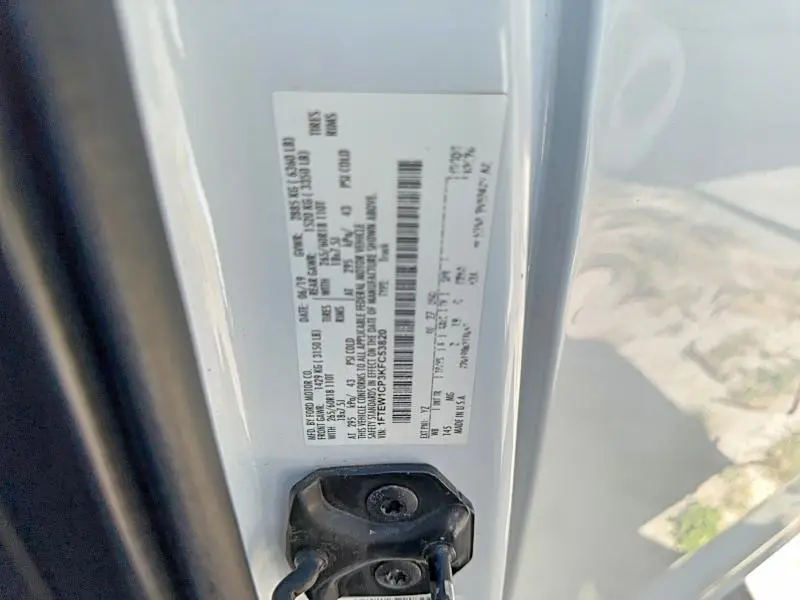 2019 FORD F150 SUPERCREW  