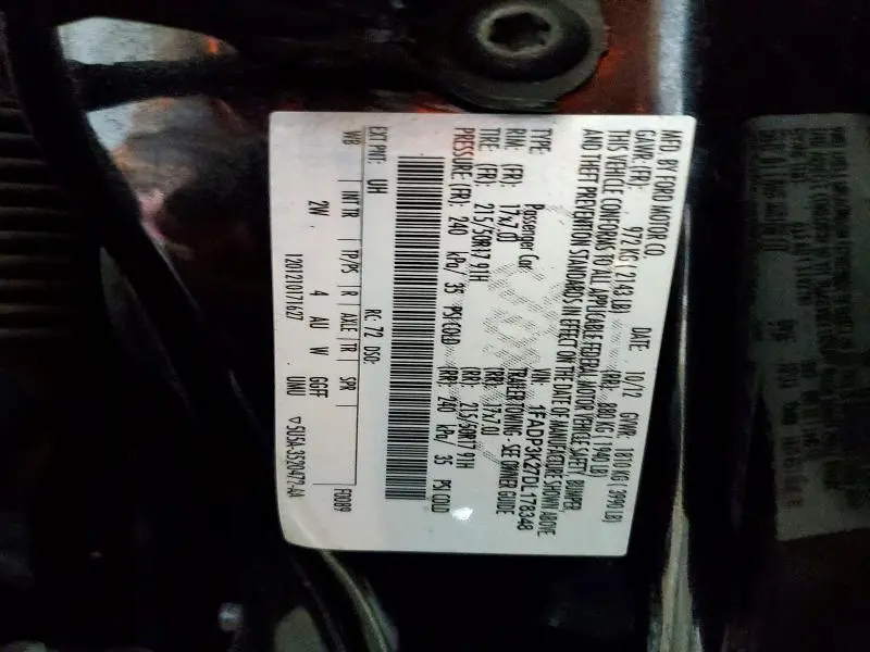 2013 FORD FOCUS SE  
