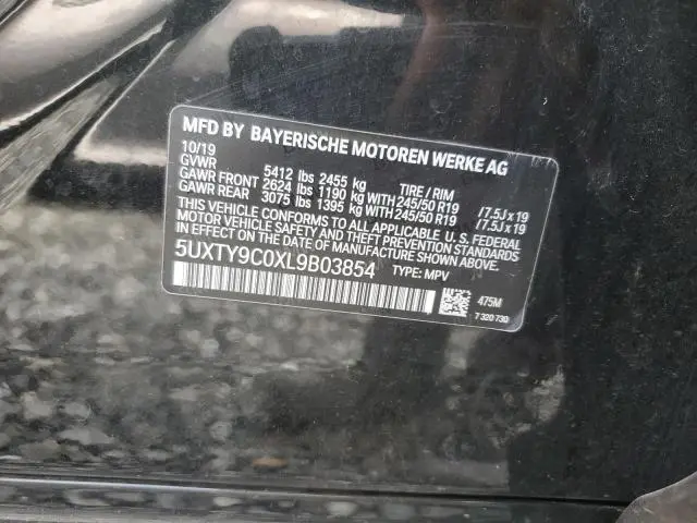 2020 BMW X3 XDRIVEM40I  