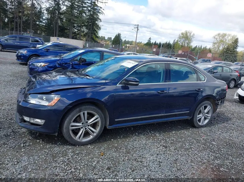2013 VOLKSWAGEN PASSAT 2.0L TDI SEL PREMIUM