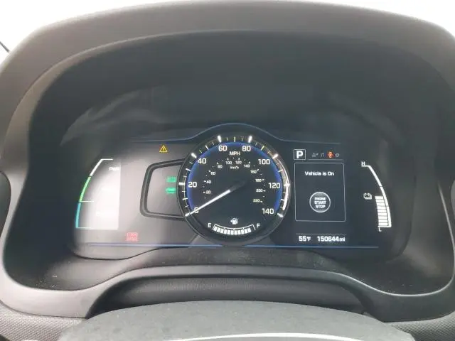2017 HYUNDAI IONIQ BLUE  