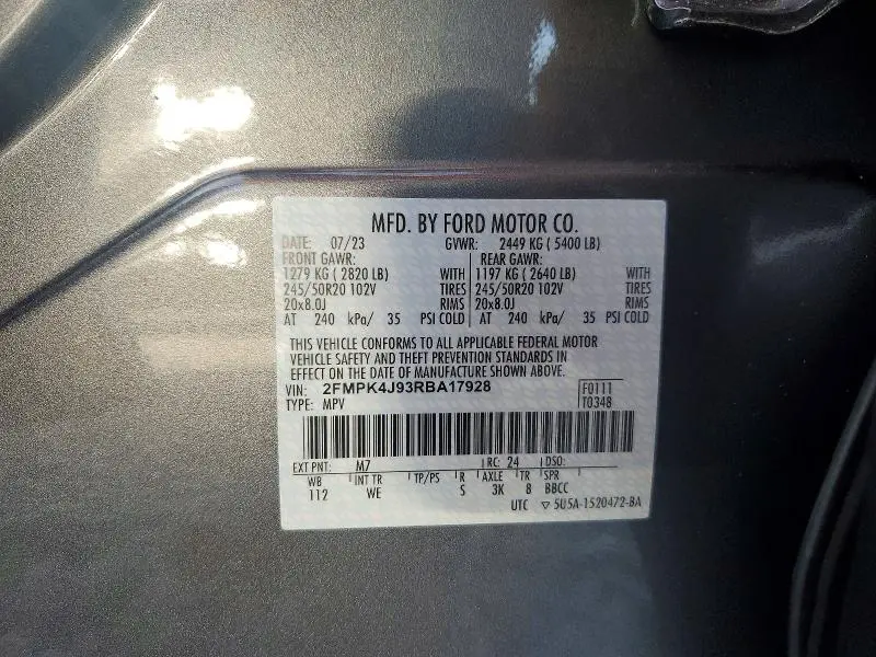 2024 FORD EDGE SEL  