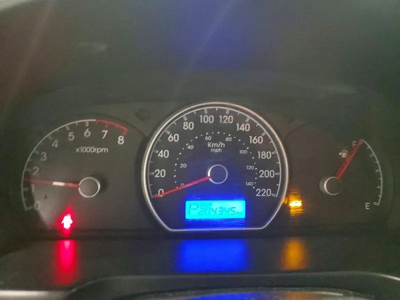 2010 HYUNDAI ELANTRA BLUE  