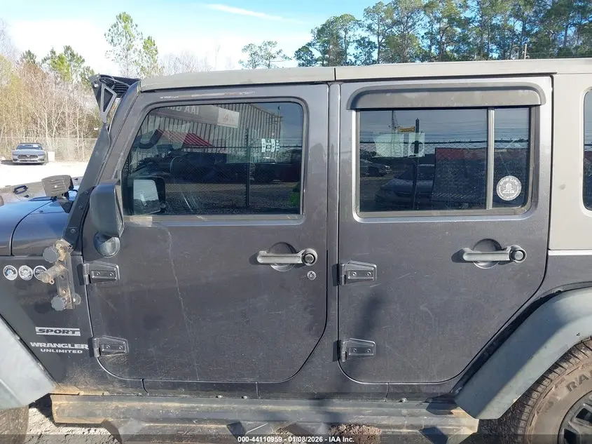 2017 JEEP WRANGLER UNLIMITED SPORT 4X4