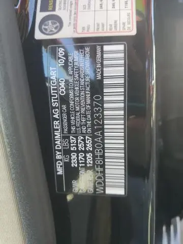 2010 MERCEDES-BENZ E 350 4MATIC  