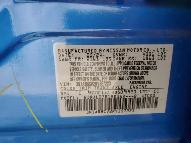 2024 NISSAN SENTRA SV  