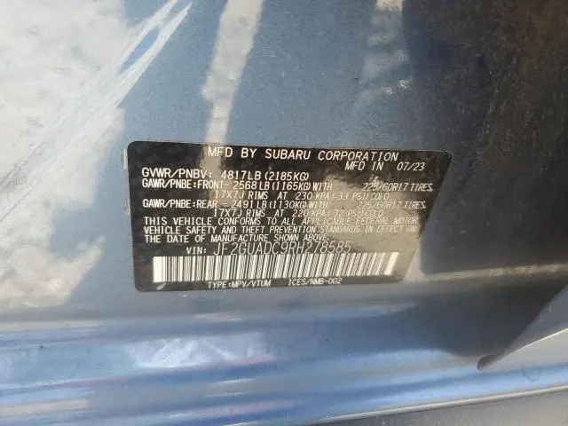 2024 SUBARU CROSSTREK PREMIUM  