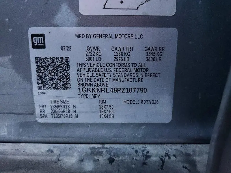 2023 GMC ACADIA SLE  