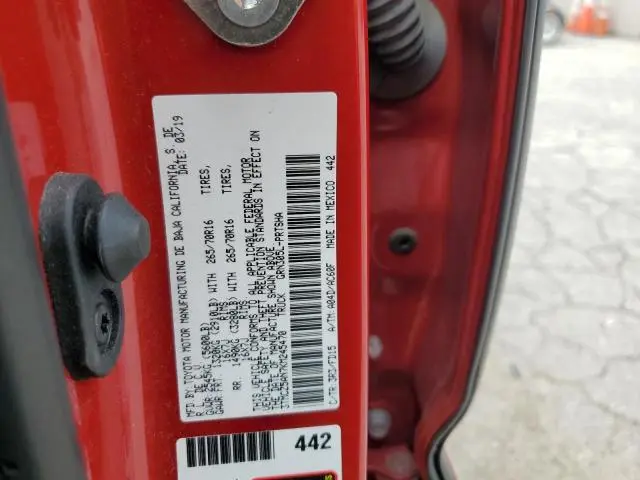 2019 TOYOTA TACOMA DOUBLE CAB  