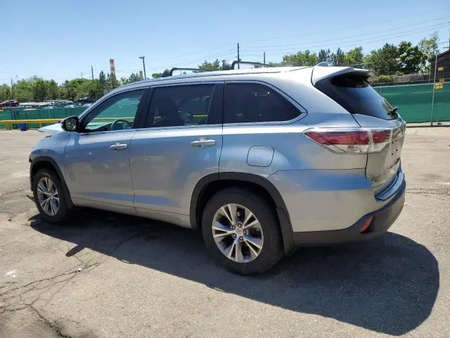 2015 TOYOTA HIGHLANDER XLE  