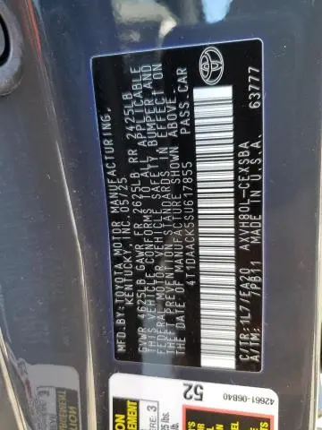 2025 TOYOTA CAMRY XSE  