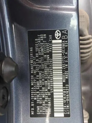 2017 TOYOTA COROLLA L