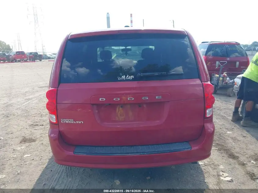 2016 DODGE GRAND CARAVAN SE PLUS